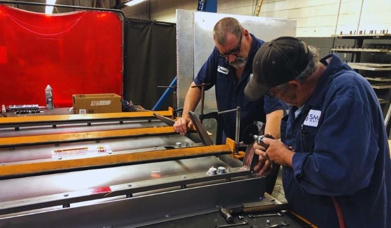 Explosion Relief Door Manufacturing Process