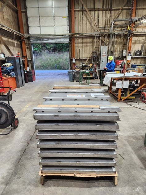 Large Order of Explosion Relief Doors Original