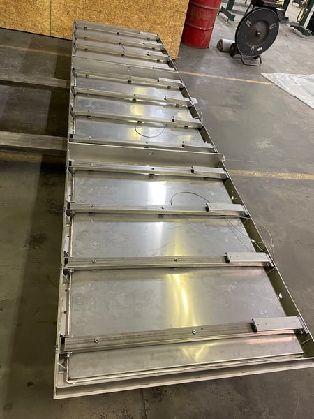 Long Explosion Relief Door