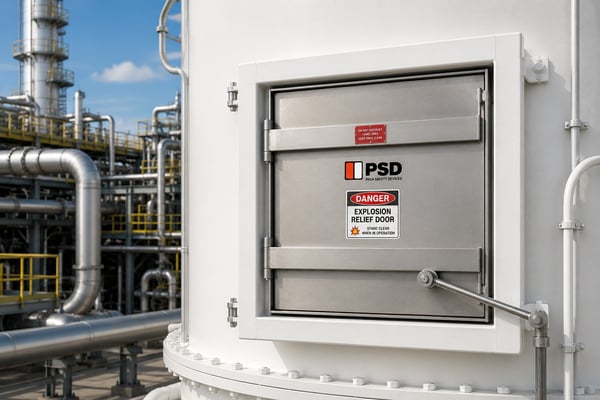 Case Study: Chemical Manufacturer Explosion Relief Door Replacement