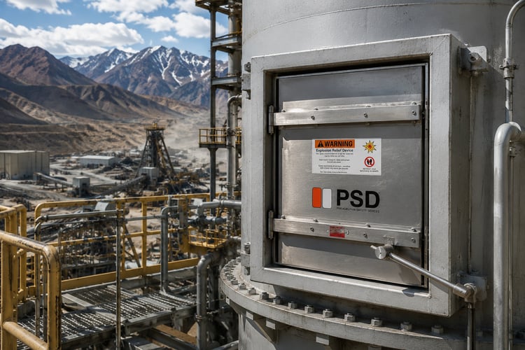 Case Study: Explosion Relief Door Project for a Nickel Mine