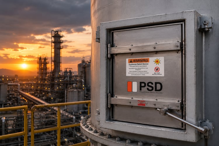 Explosion Relief Devices Explained: Doors, Vents & Vacuum Relief Valves
