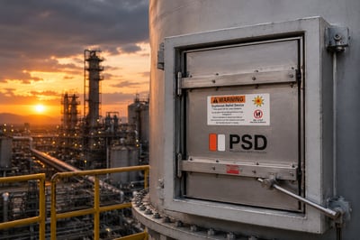 Explosion Relief Devices Explained: Doors, Vents & Vacuum Relief Valves