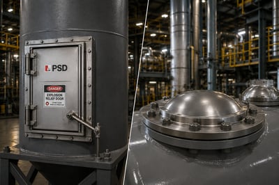 Rupture Discs vs. Reusable Explosion Doors: Key Differences Explained