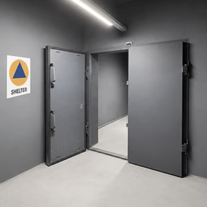Shelter Blast Doors